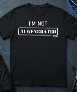 I'm Not AI Generated T-Shirt