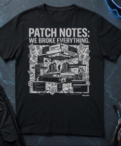 Patch Notes: We Broke Everything T-Shirt