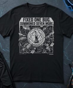 Fixed One Bug Summoned Seven More T-Shirt