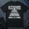 AI Pyramid Food Chain T-Shirt