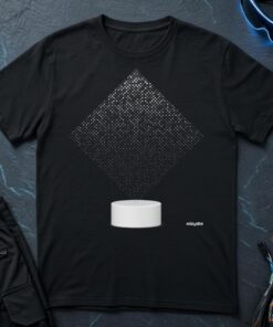 Standing Pixel Square T-Shirt