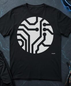 Circuit Round Plate T-Shirt
