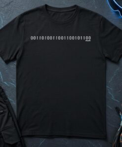Binary Mirror Line T-Shirt